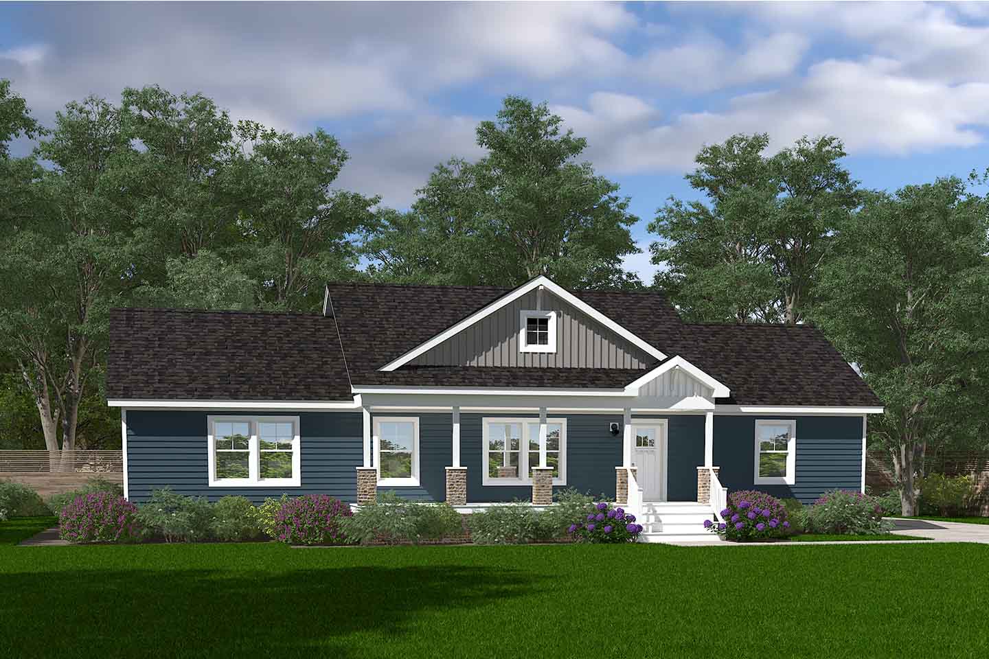 Sparta Rendering with Blue Exterior